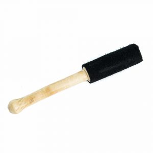 Singing Bowl Mallet Small with Suede Black (15 cm)