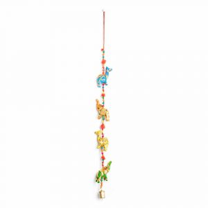 Decorative Chain Fabric Animals with Bells (80 cm)