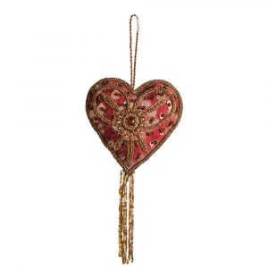 Pendant Ornament Traditional Heart (25 cm)