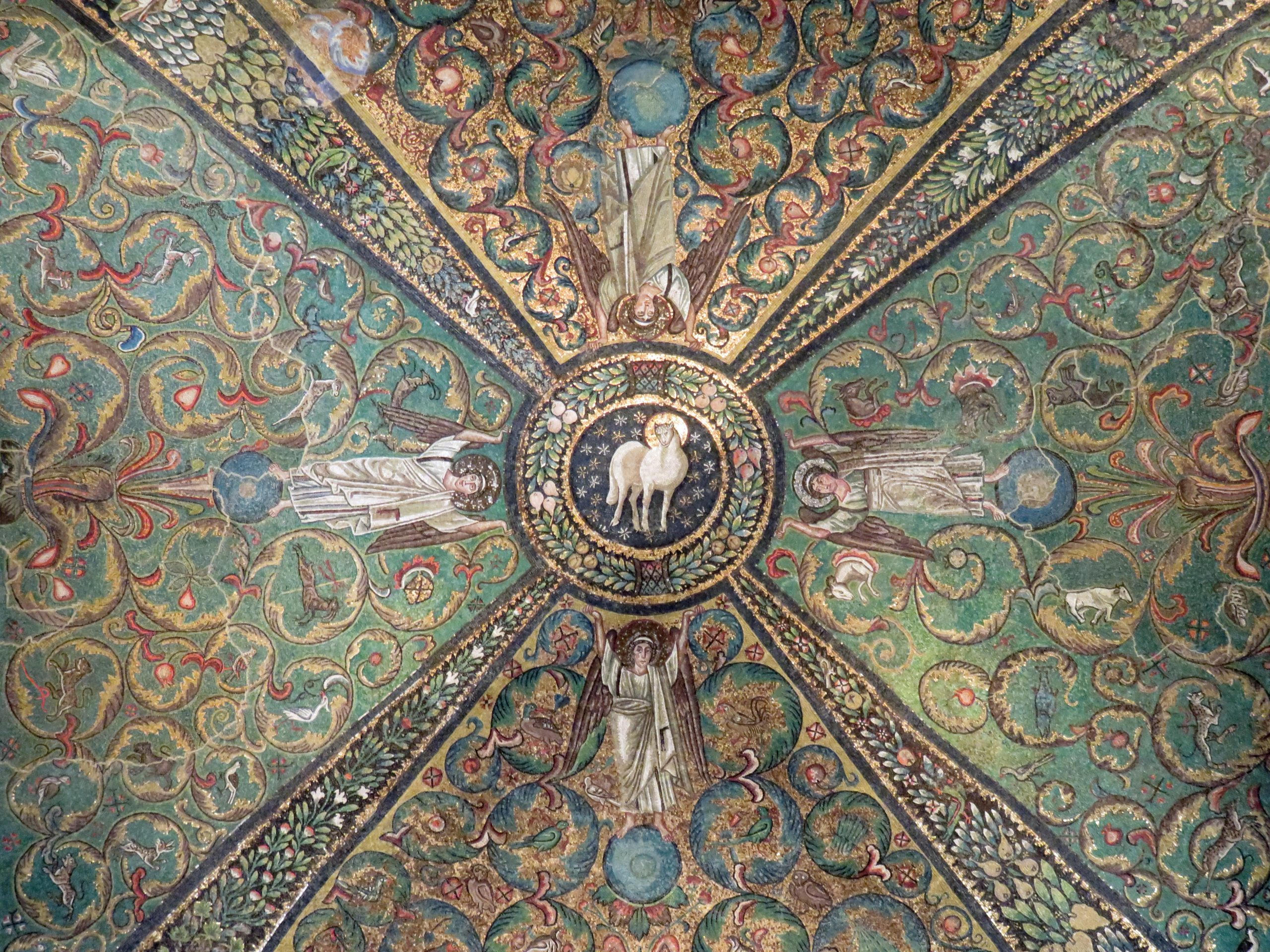 lamb of god ravenna mosaic