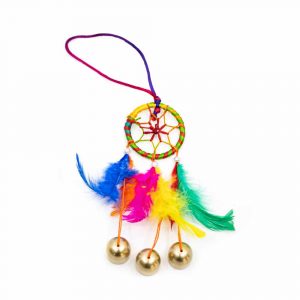 Colourful Dreamcatcher with Bells (15 cm)