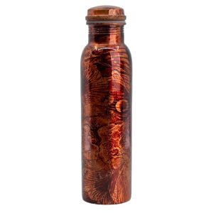 Spiru Copper Water Bottle Grunge printed - 900 ml