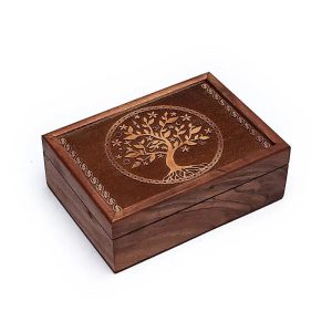 Tarot Box Tree Of Life Engraved