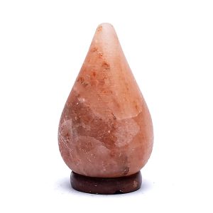 Himalayan Salt Lamp Orange Drop (approx. 2350 grams) 13 x 13 x 18 cm